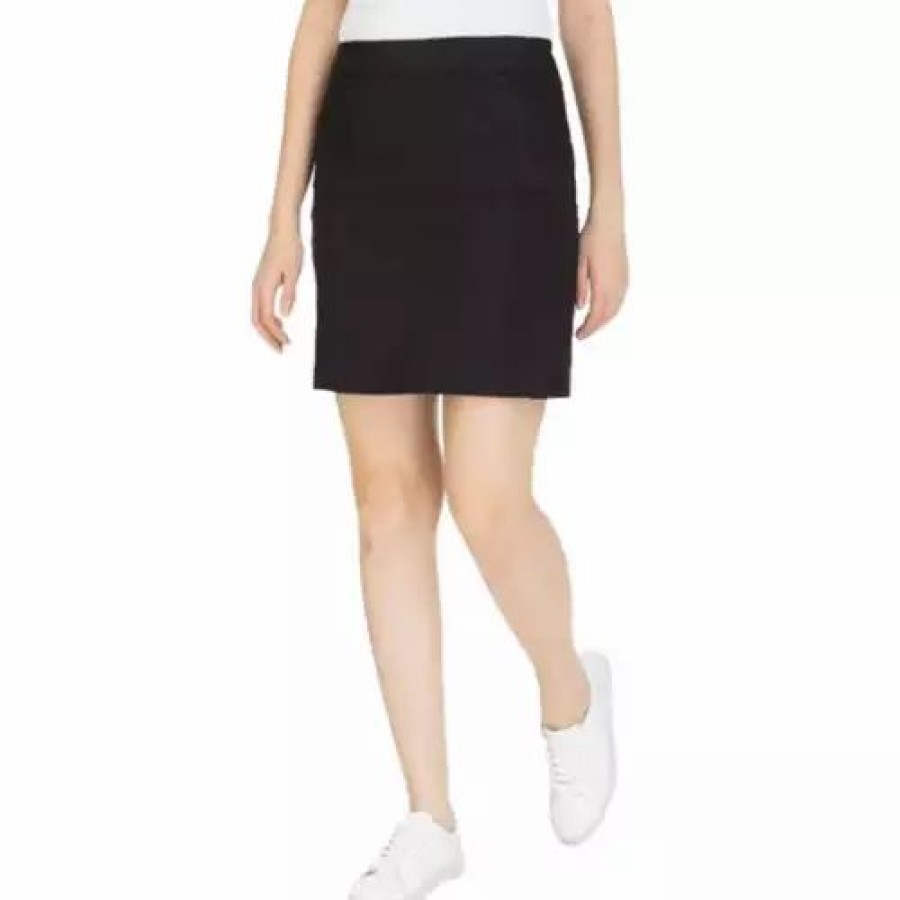 Skirts & Skorts * | Women'S Tribal Pull On Skort Black