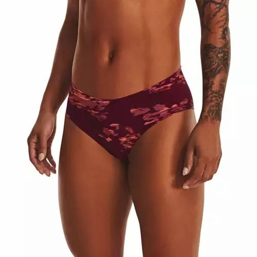 Underwear * | Women'S Under Armour Print 3 Pack Hipster Underwear