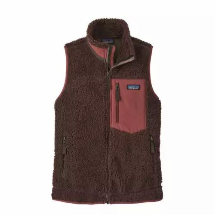 Vests * | Women'S Patagonia Classic Retro-X Vest Dusky Brown