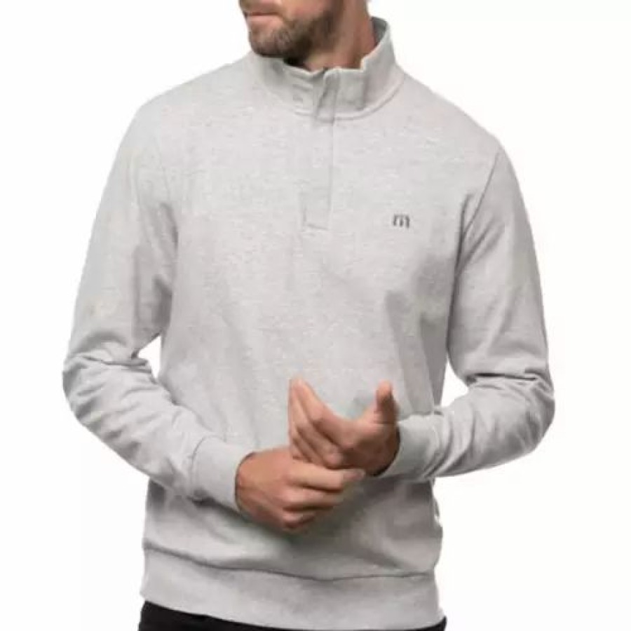 Shirts * | Men'S Travismathew Cloud Quarter Zip 2.0