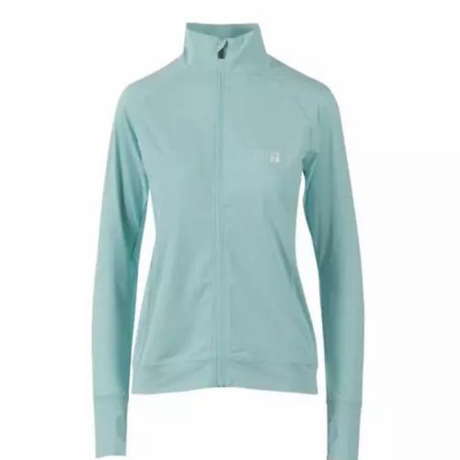 Shirts * | Women'S Salt Life Ocean Bond Ligthtweight Raglan Full Zip