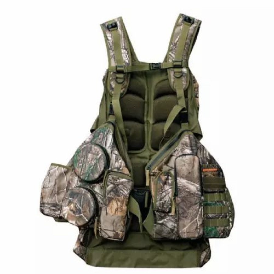 Vests * | Adult Primos Rocker Strap Vest Realtree Xtra Green Camo