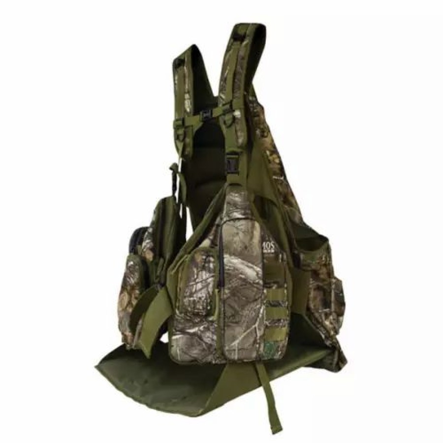 Vests * | Adult Primos Rocker Strap Vest Realtree Xtra Green Camo