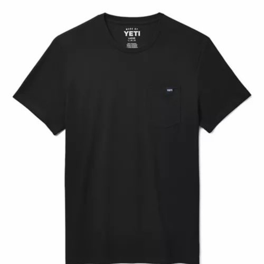 Shirts * | Yeti Men'S No Sleep Till Brisket Pocket T-Shirt Black