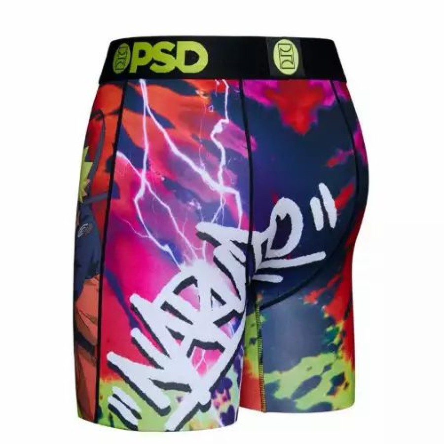 Underwear * | Men'S Psd Naruto Steets Boxer Briefs Multi