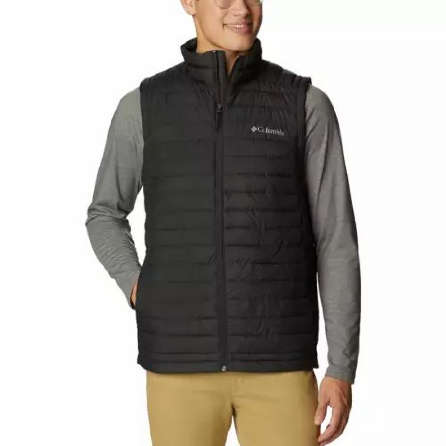 Vests * | Men'S Columbia Silver Falls Vest Black