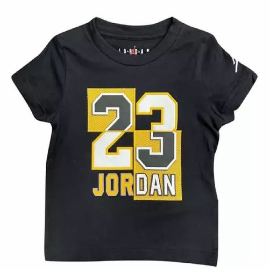 Shirts * | Toddler Boys' Jordan 23 Constructed T-Shirt Black