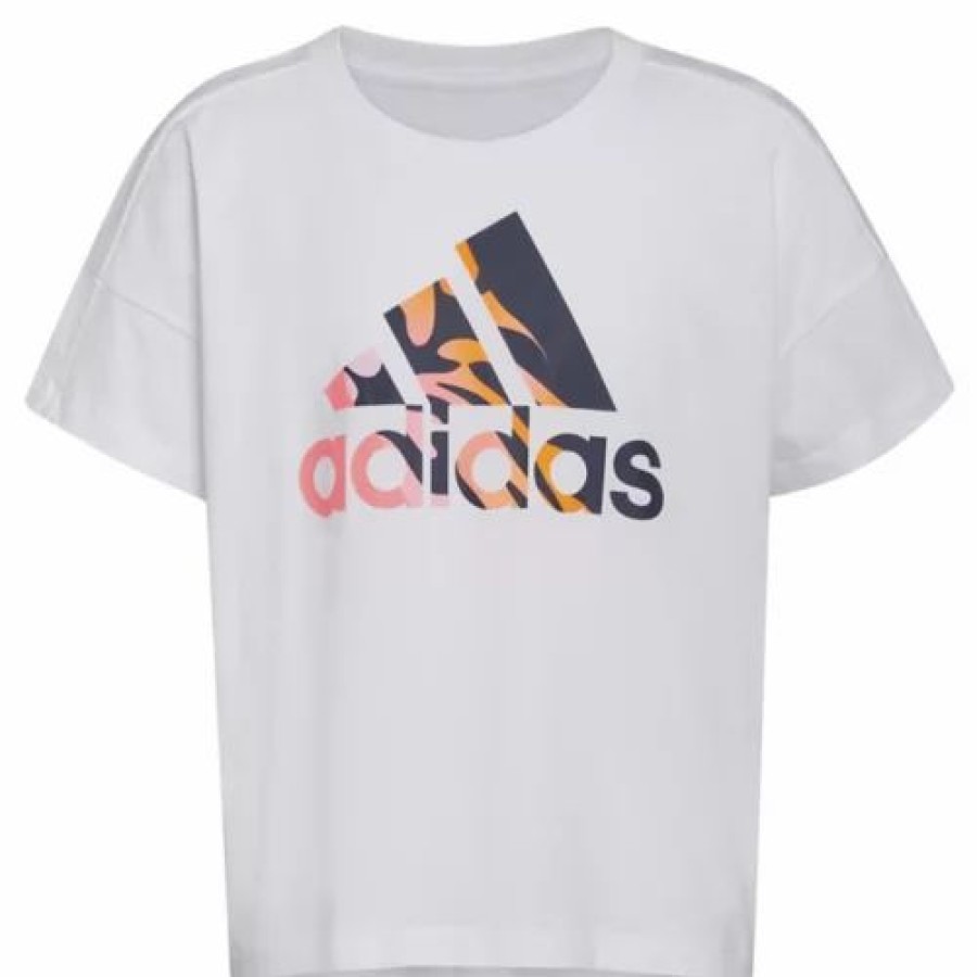 Shirts * | Girls' Adidas Oversized T-Shirt