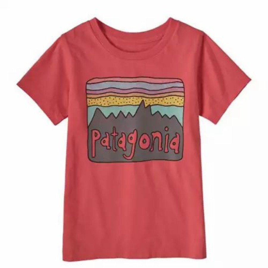 Shirts * | Baby Girls' Patagonia Regen Fitz T-Shirt Crl