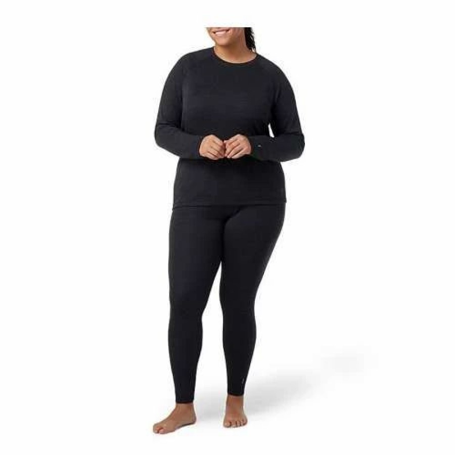 Shirts * | Women'S Smartwool Classic Thermal Merino Base Layer Crew Plus