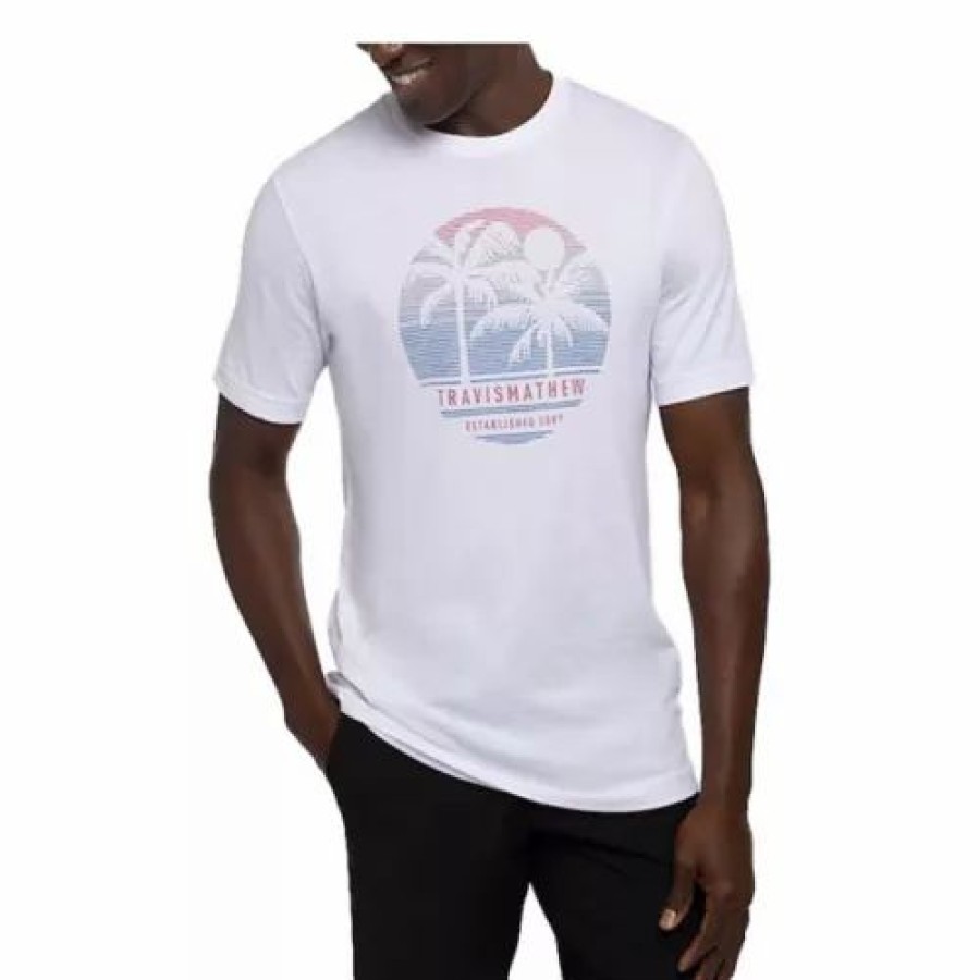 Shirts * | Men'S Travismathew Concheros T-Shirt White