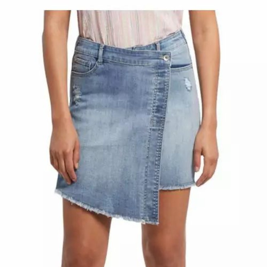 Skirts & Skorts * | Women'S Tribal Audrey Raw Hem Skort Blue Coast