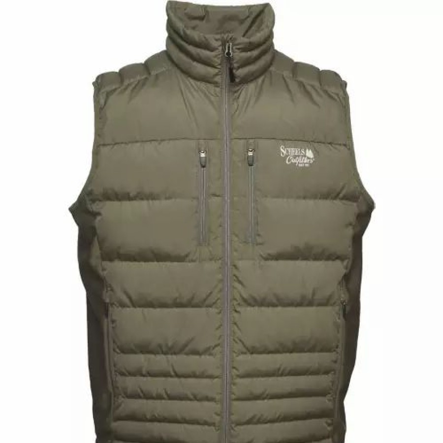 Vests * | Men'S Scheels Outfitters Ram River Down Vest Gunmetal