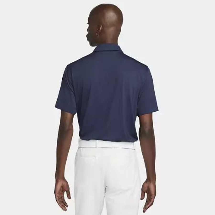 Shirts * | Adult Nike Dri-Fit Vapor Golf Polo Obsidian/Black