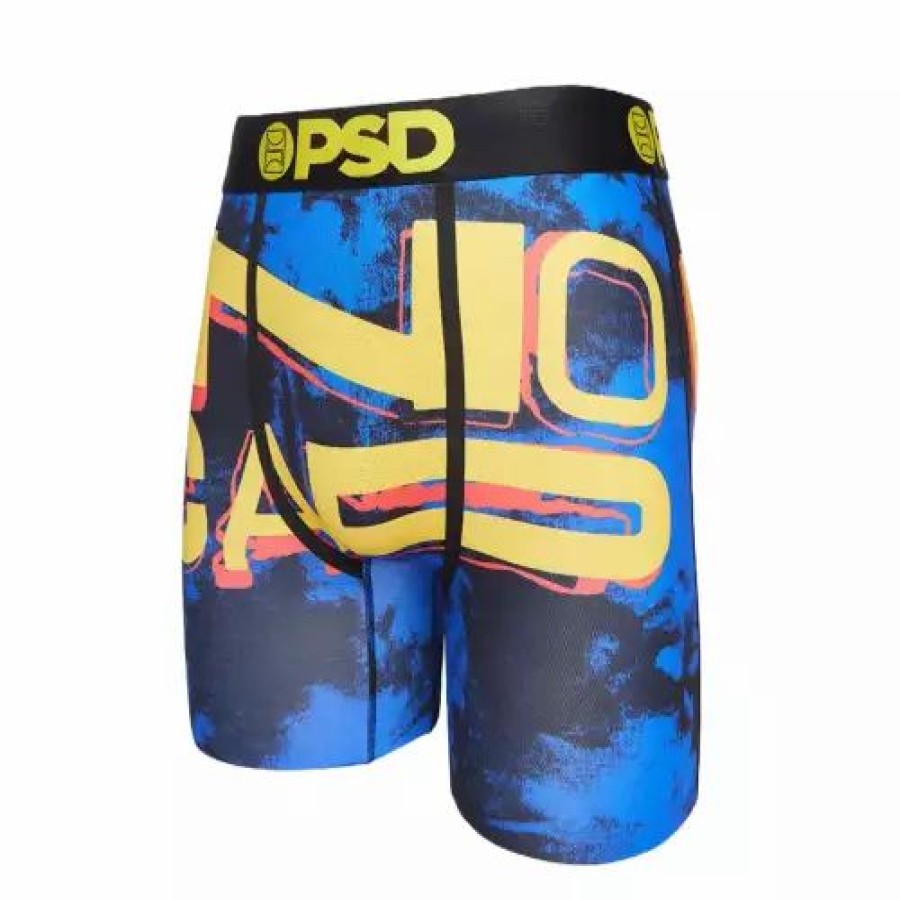 Underwear * | Men'S Psd No Cap Boxer Briefs Blue