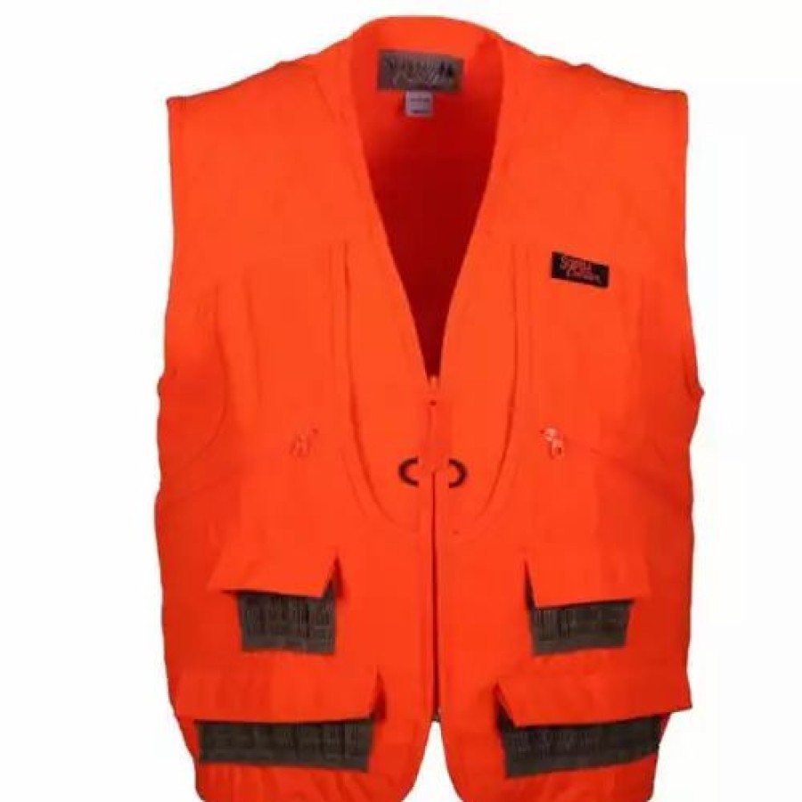 Vests * | Men'S Scheels Outfitters Aspire Upland Vest Blaze Orange