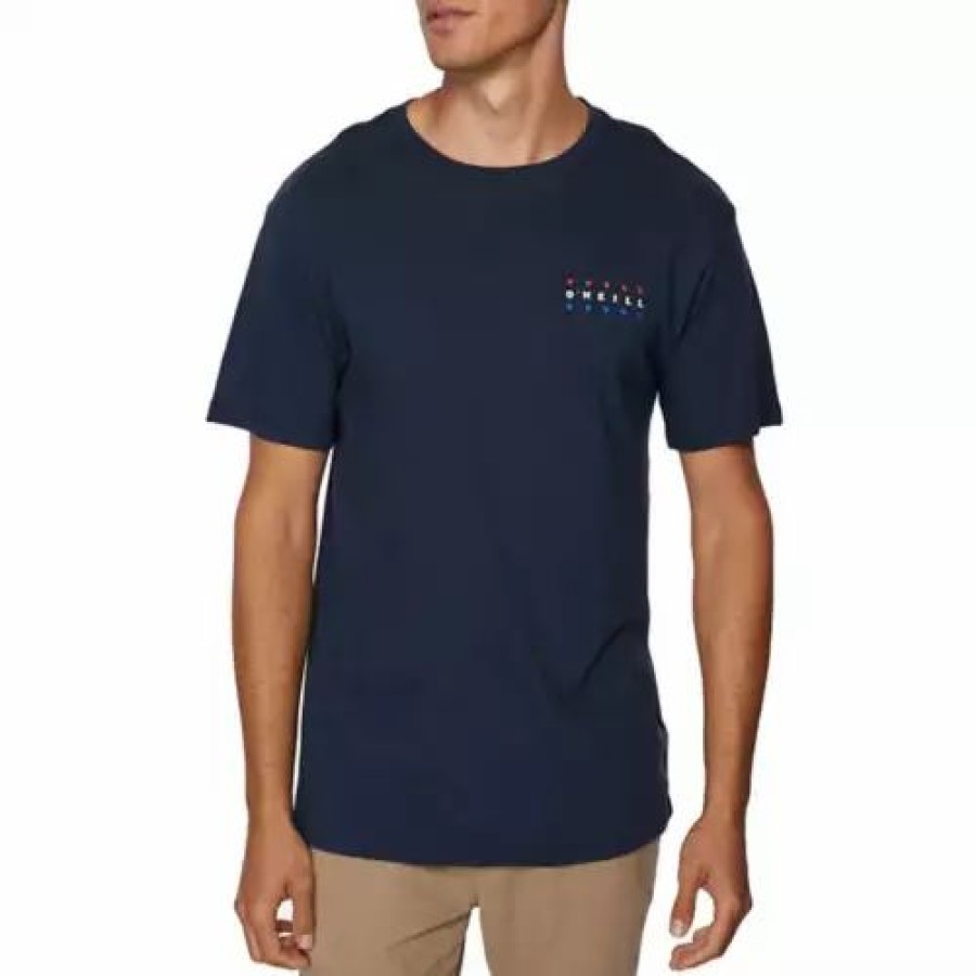 Shirts * | Men'S O'Neill Uncle Shaka T-Shirt New Navy