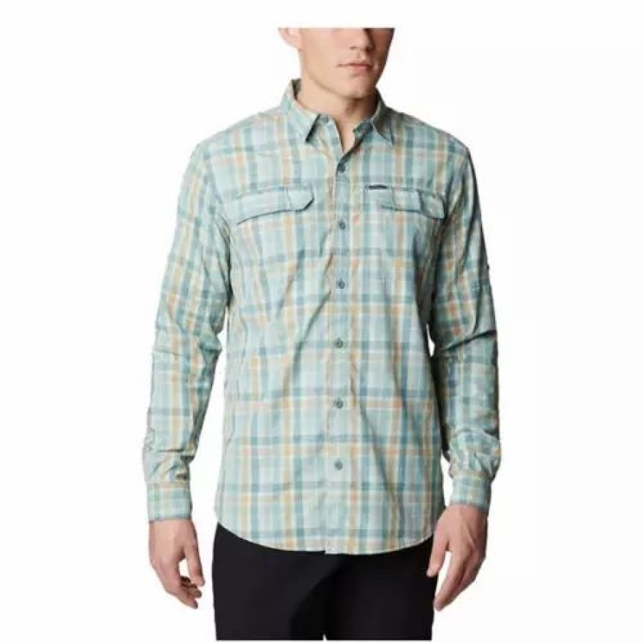 Shirts * | Men'S Columbia Silver Ridge 2.0 Plaid Long Sleeve Shirt