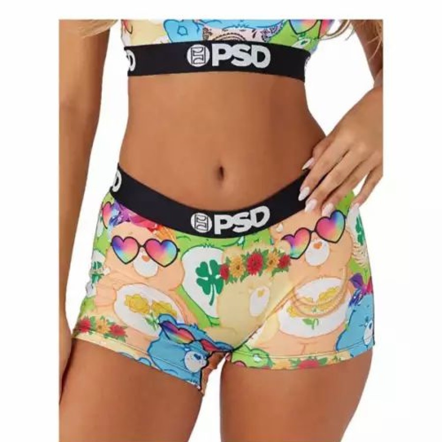 Underwear * | Women'S Psd Boy Shorts Care Bear