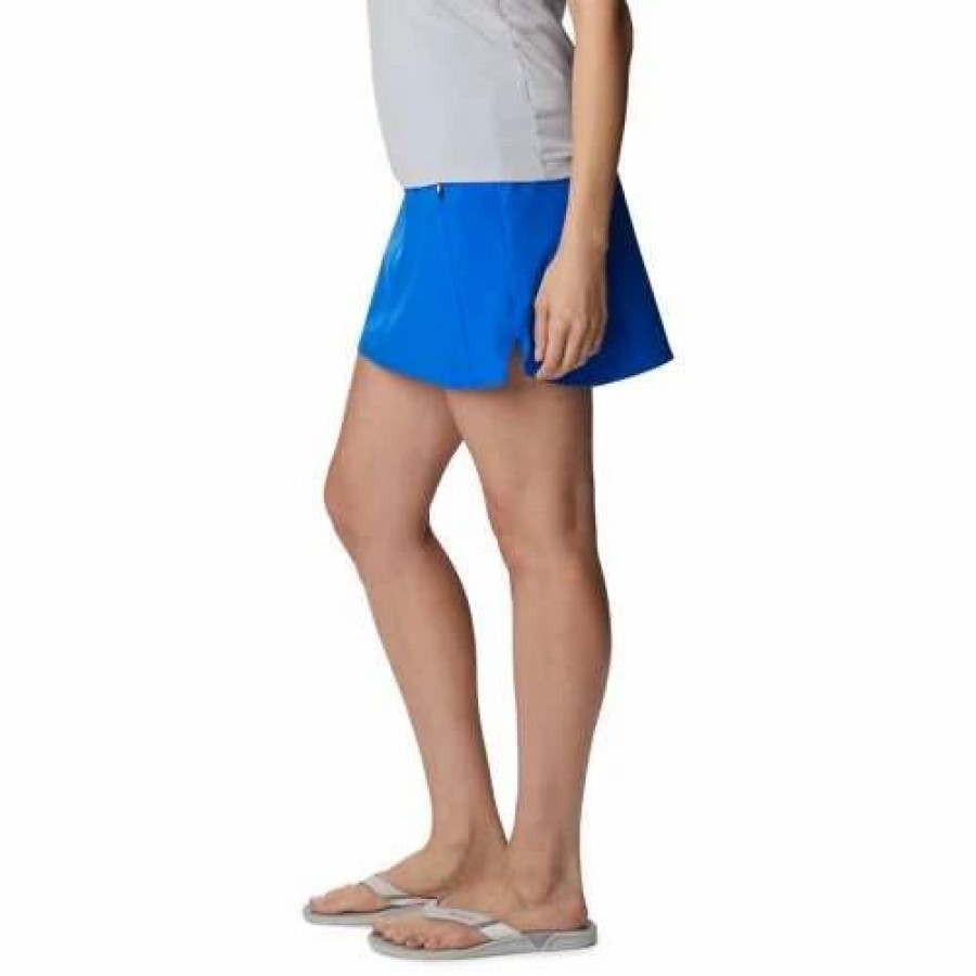 Skirts & Skorts * | Women'S Columbia Tidal Skort Blue Macaw