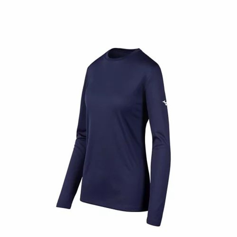 Shirts * | Women'S Mizuno Long Sleeve Shirt