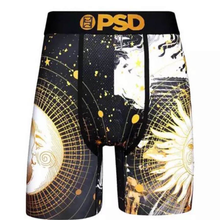 Underwear * | Men'S Psd Day And Night Boxer Briefs Black