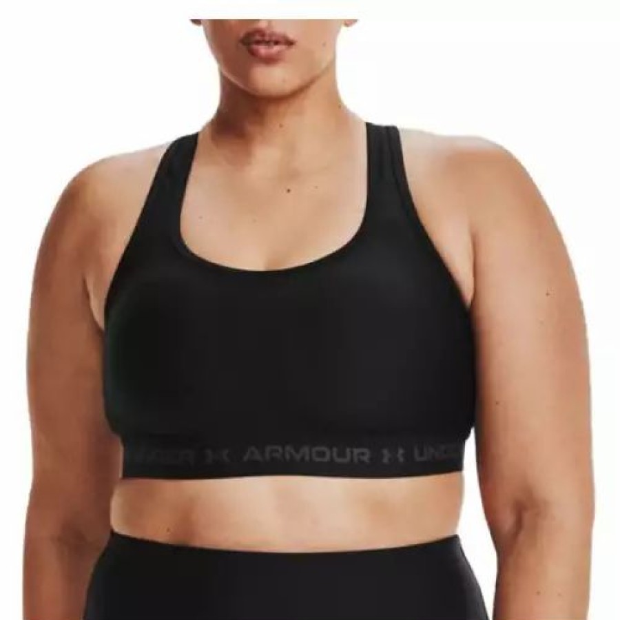 Bras * | Women'S Under Armour Mid Crossback Sports Bra