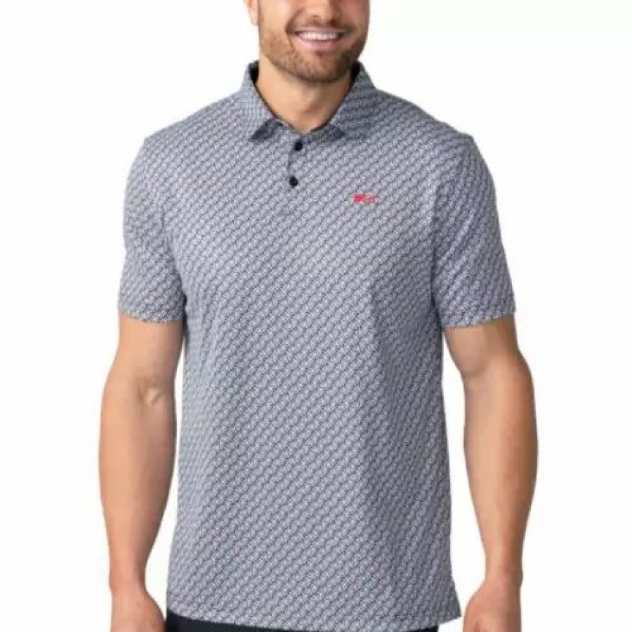 Shirts * | Men'S Clover Twisted Golf Polo