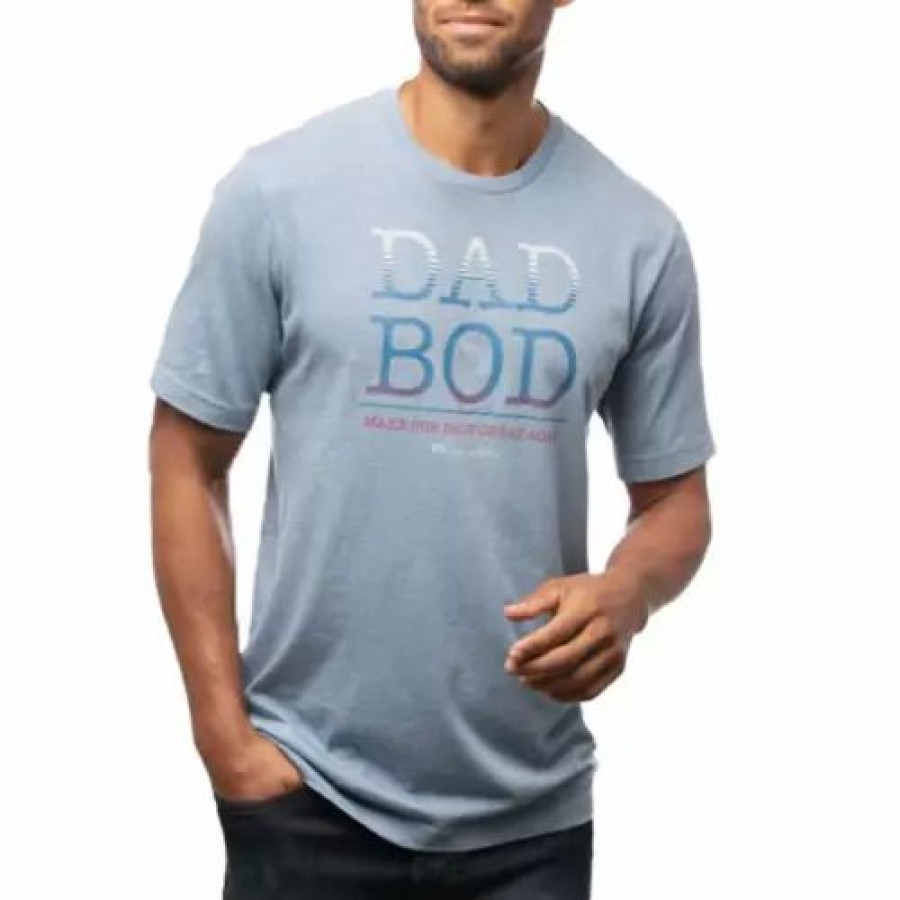 Shirts * | Men'S Travismathew Dad Bod T-Shirt Heather Federal Blue