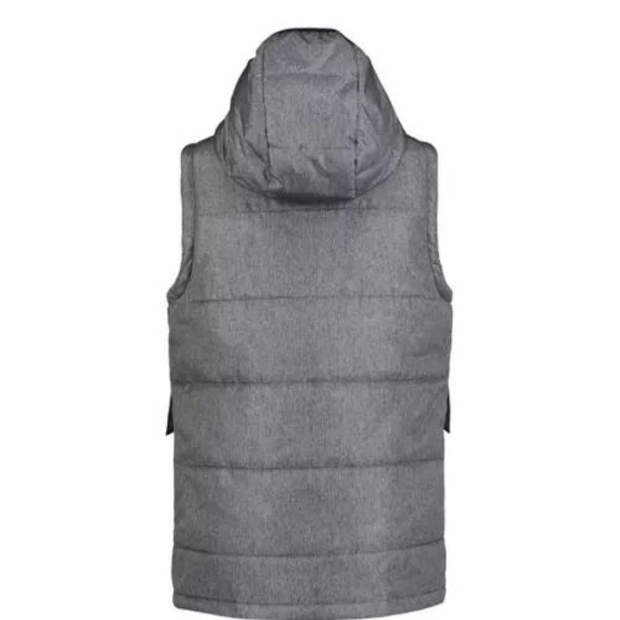 Vests * | Boys' Under Armour Cargo Vest Grey Heather Htr