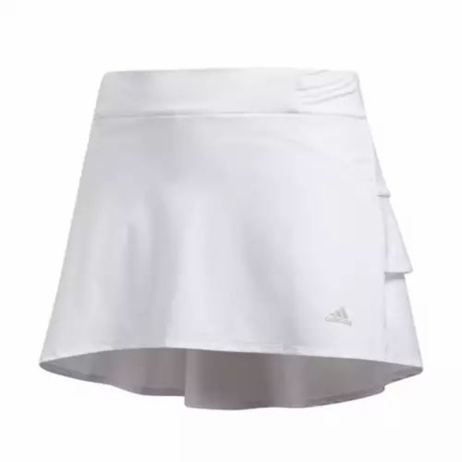 Skirts & Skorts * | Girls' Adidas Ruffled Golf Skort