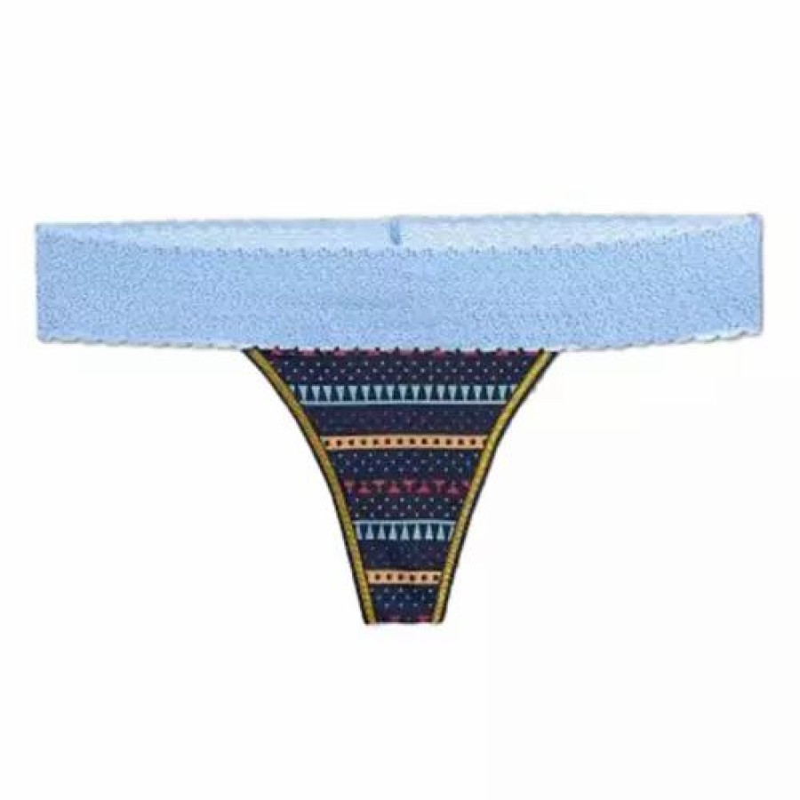 Underwear * | Women'S Bombas Plus Cotton Modal Lace Thong