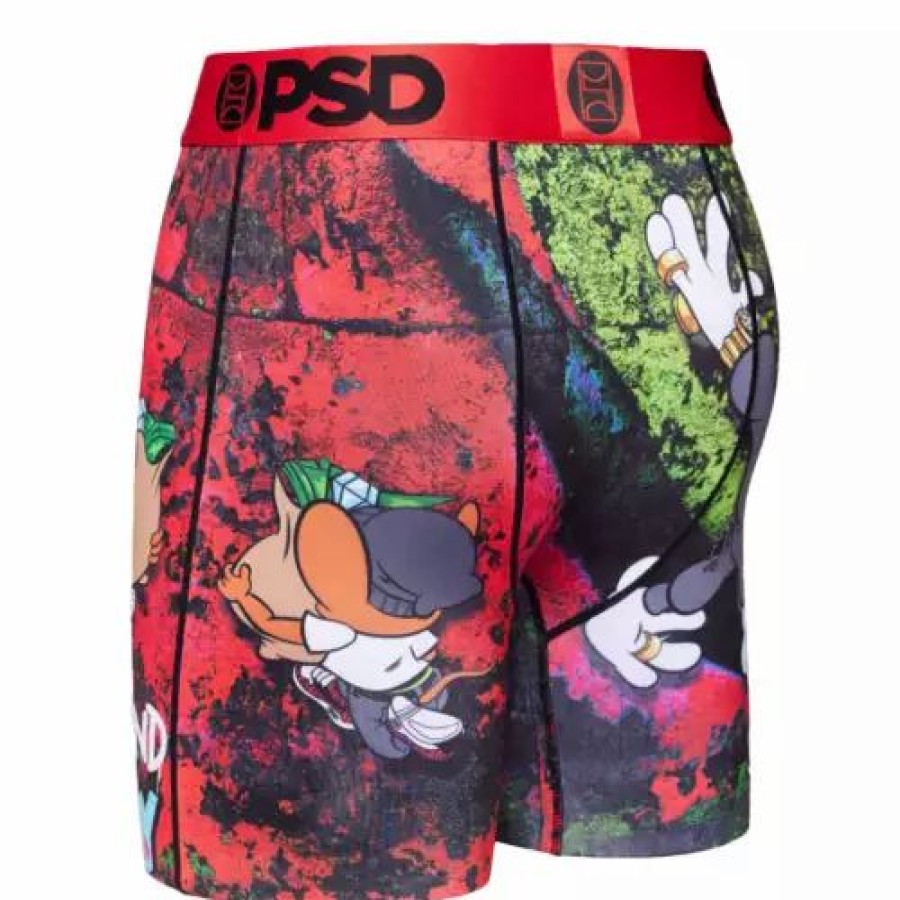 Underwear * | Men'S Psd Tom And Jerry Boxer Briefs Multi