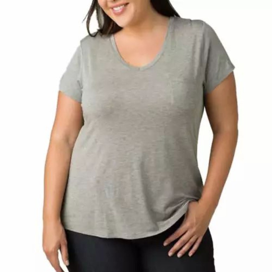 Shirts * | Women'S Prana Plus Foundation Short Sleeve Shirt