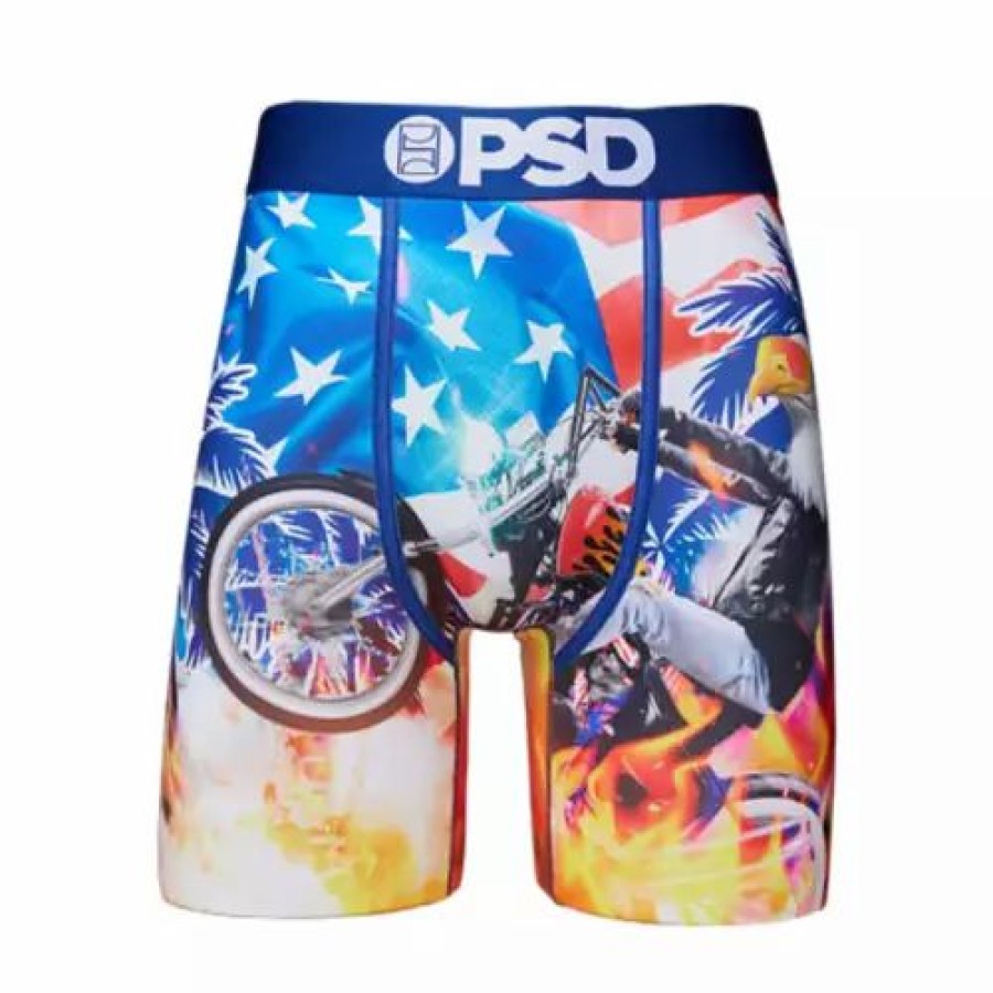 Underwear * | Men'S Psd America Boxer Briefs Multi