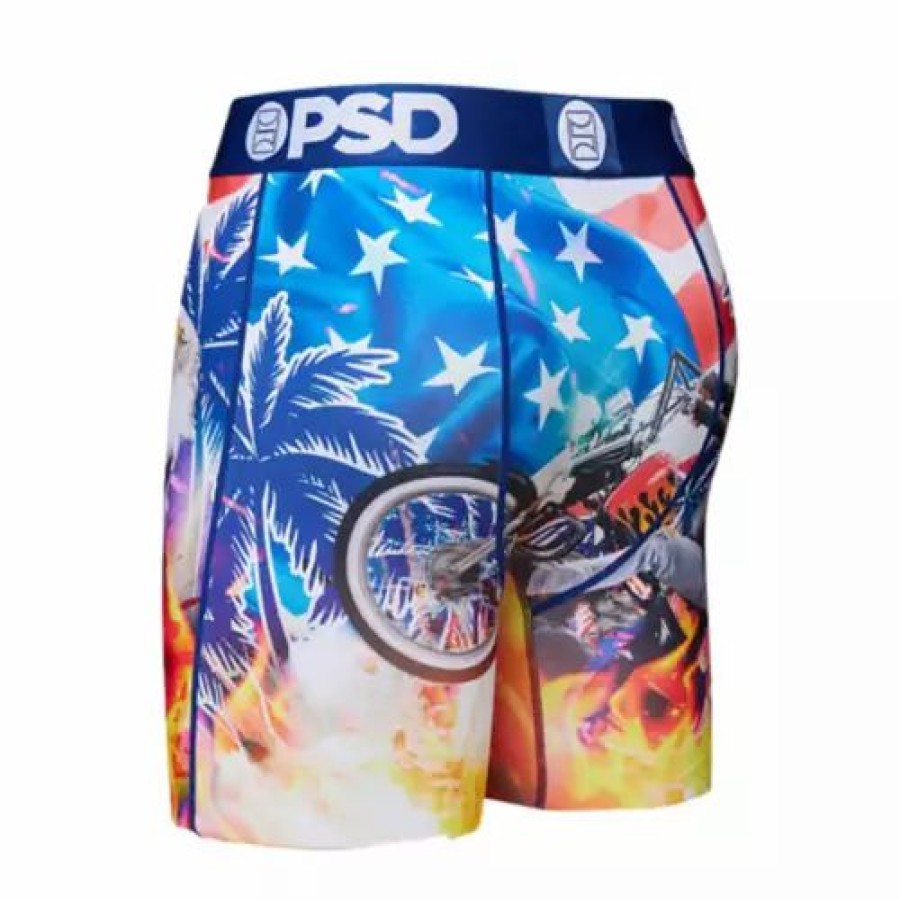 Underwear * | Men'S Psd America Boxer Briefs Multi