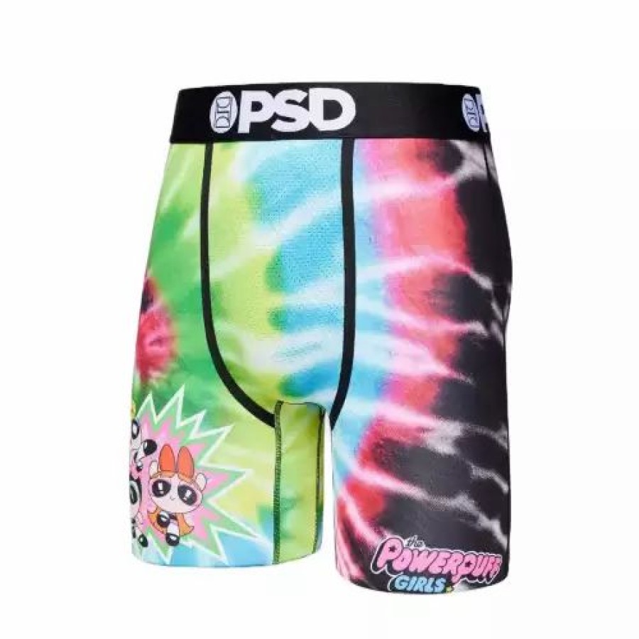 Underwear * | Men'S Psd Powerpuff Girls Boxer Briefs Multi