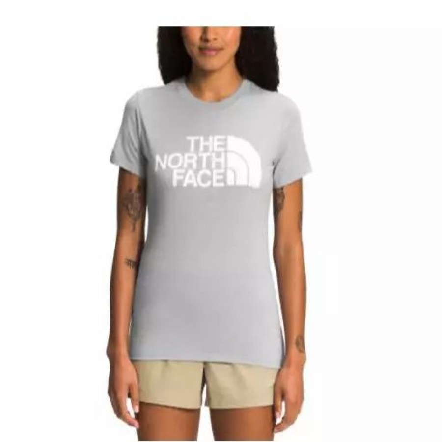 Shirts * | Women'S The North Face Short Sleeve Half Dome Tri-Blend T-Shirt