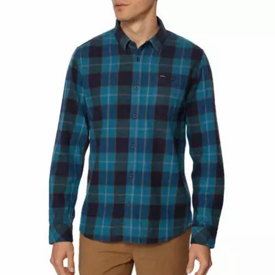 Shirts * | Men'S O'Neill Redmond Plaid Stretch Dress Shirt