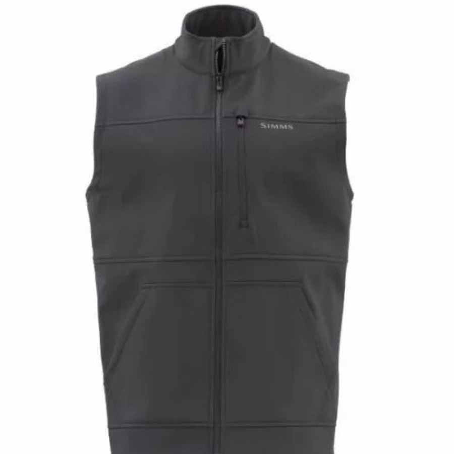 Vests * | Men'S Simms Rogue Vest Raven