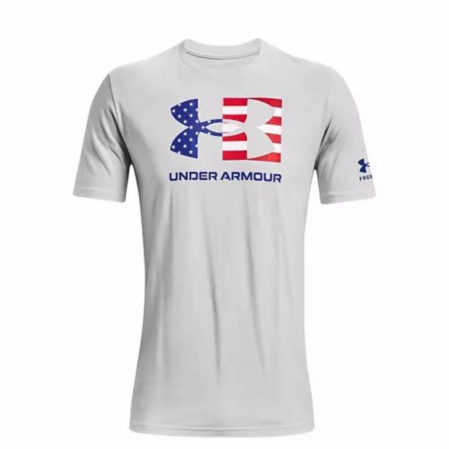 Shirts * | Men'S Under Armour Freedom Big Flag Logo Lookup T-Shirt