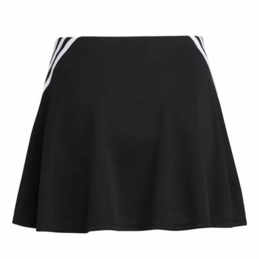 Skirts & Skorts * | Girls' Adidas 3 Stripe Skort Black