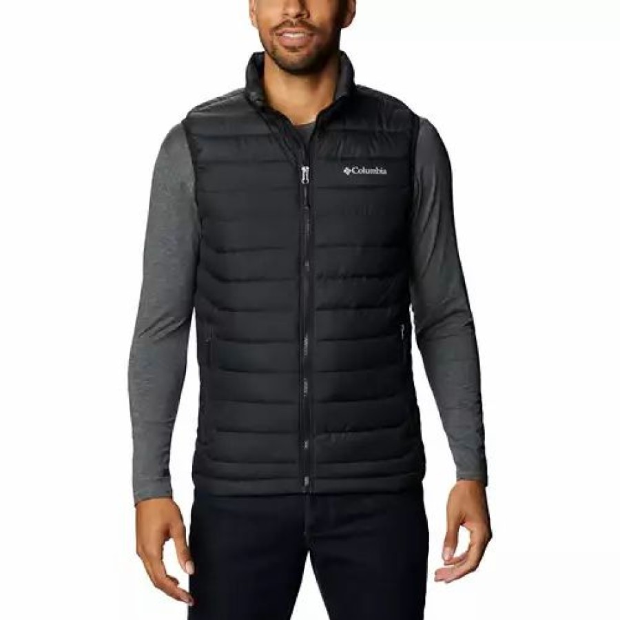 Vests * | Men'S Columbia Powder Lite Vest Black