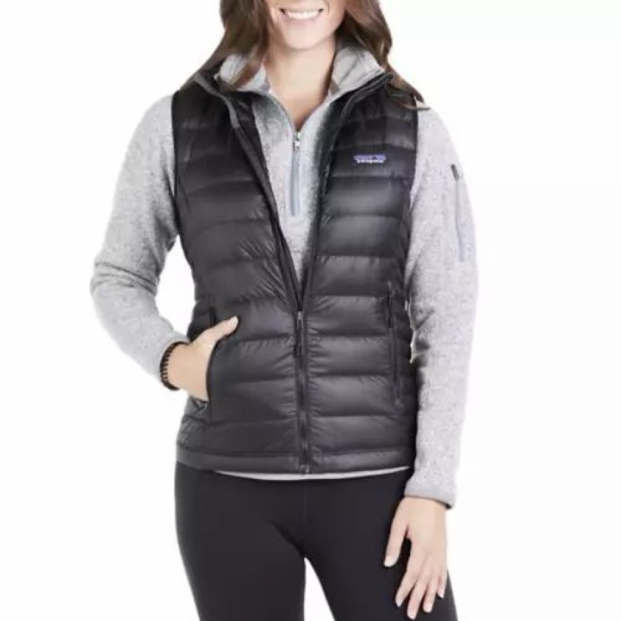 Vests * | Women'S Patagonia Down Sweater Vest Black