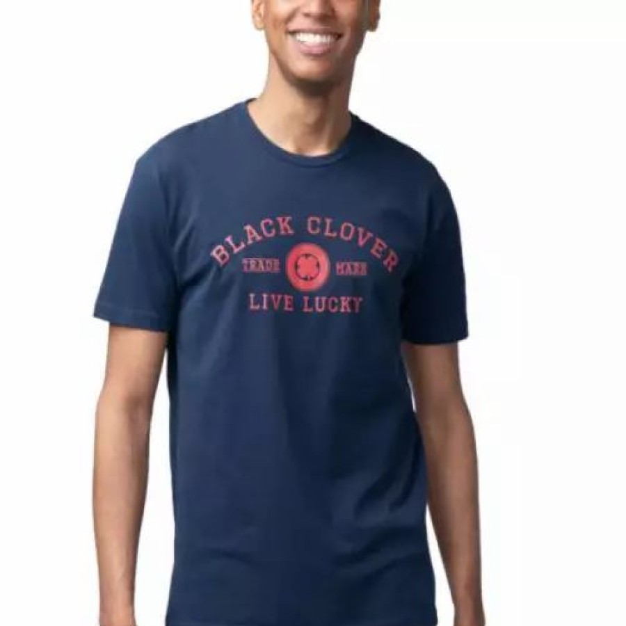 Shirts * | Men'S Black Clover Cornerstone T-Shirt