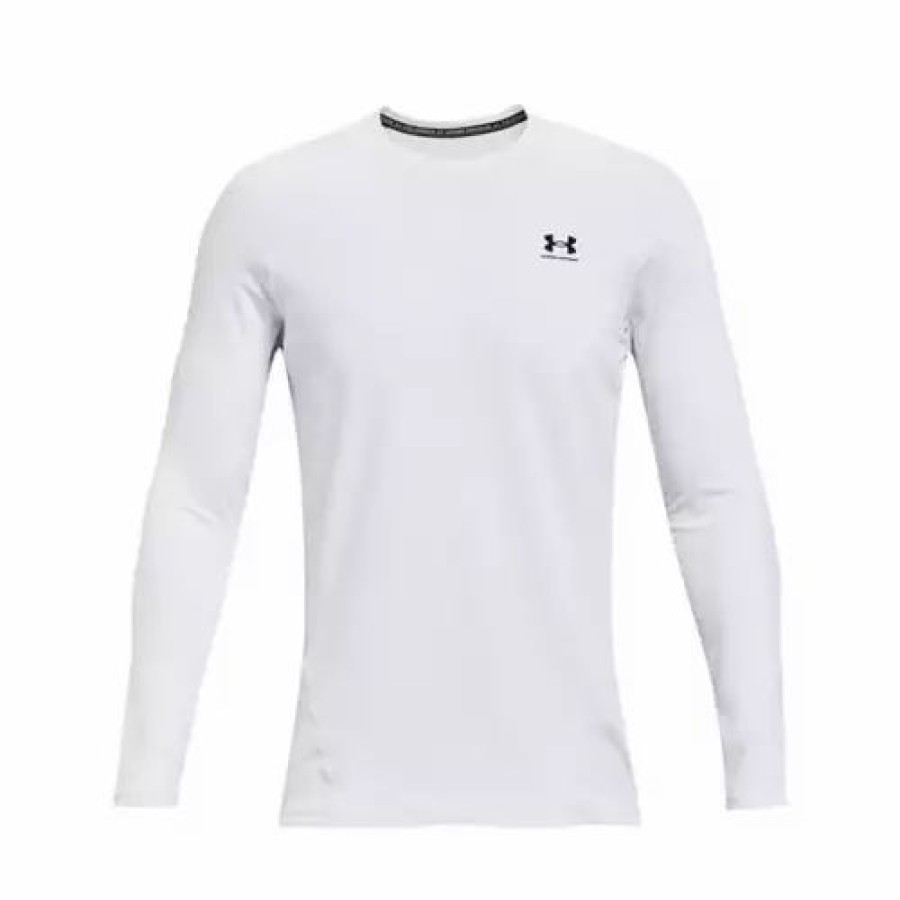 Shirts * | Men'S Under Armour Coldgear Armour Fitted Crewneck Baselayer Top