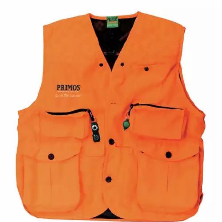 Vests * | Adult Primos Gunhunter'S Vest Blaze Orange