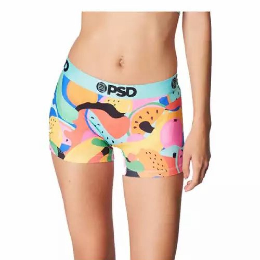 Underwear * | Women'S Psd Food Boy Shorts