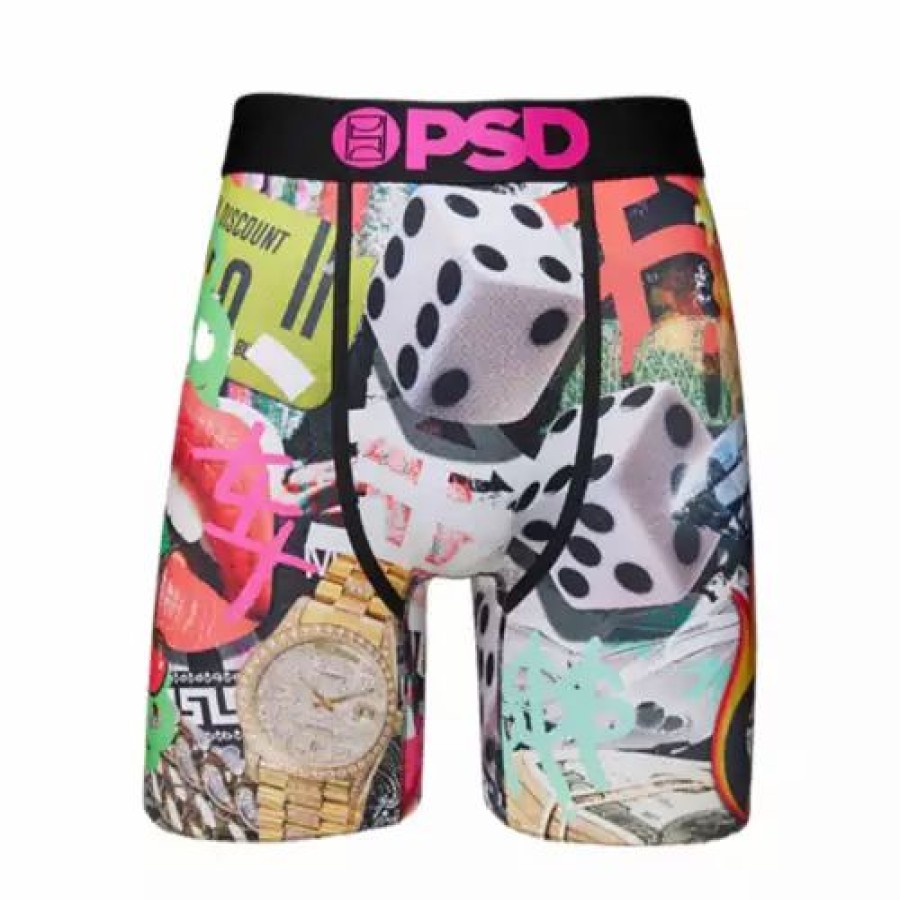 Underwear * | Men'S Psd Micro Mesh Boxer Briefs Current Mood