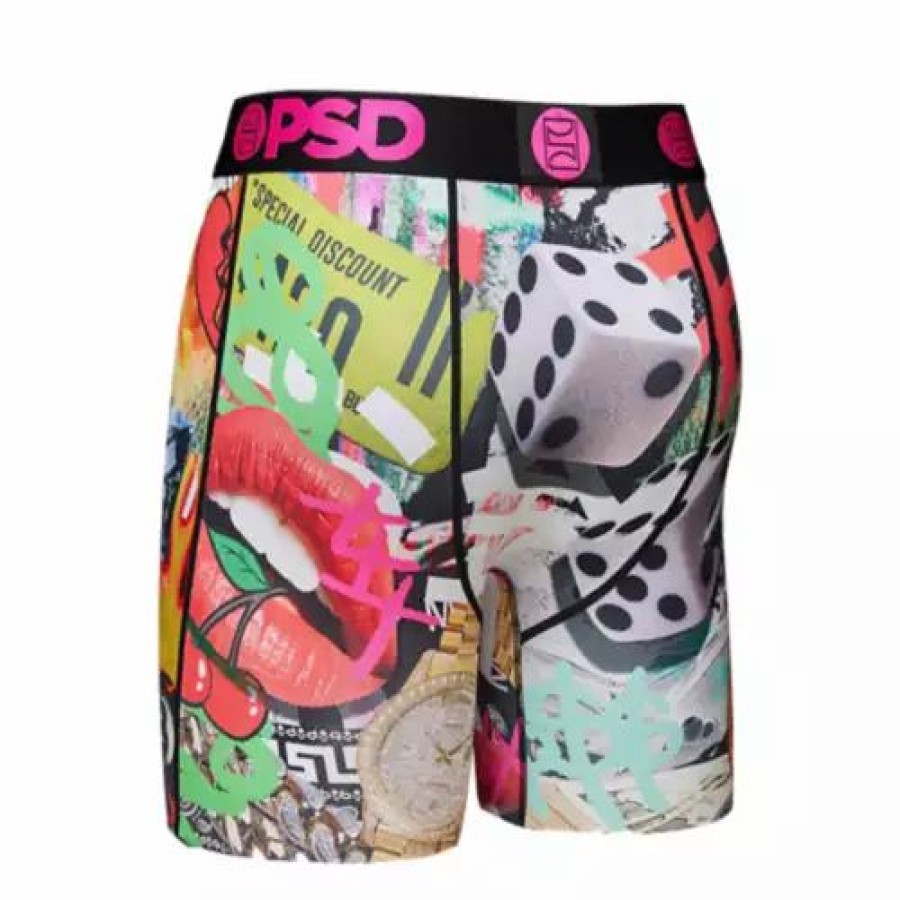 Underwear * | Men'S Psd Micro Mesh Boxer Briefs Current Mood